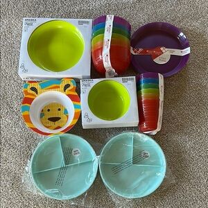 Colorful Children's Dish/Dinnerware Sets